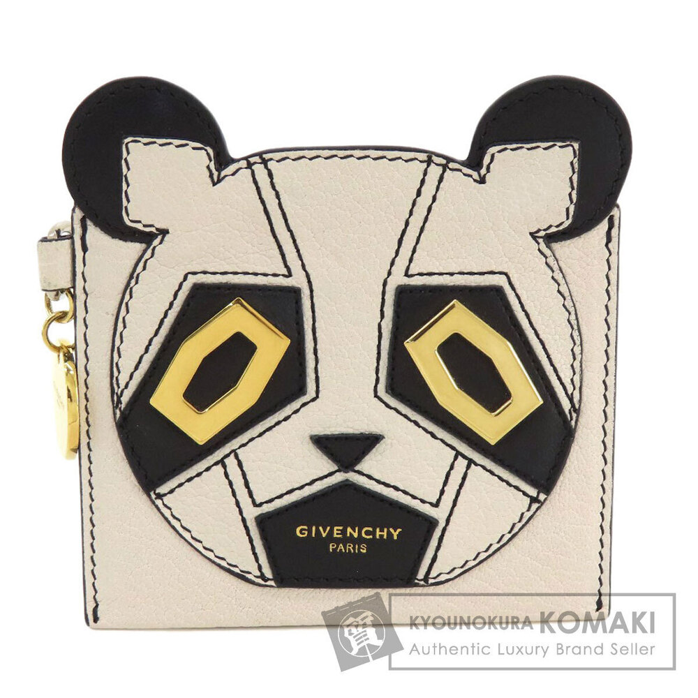 Givenchy Panda Motif Leather Wallet